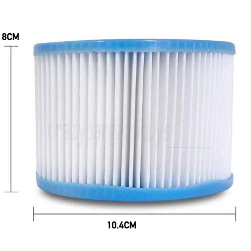 6PCS Replacement Bestway VI Filter Cartridge Inflatable Lay-Z-Spa Filters 58323