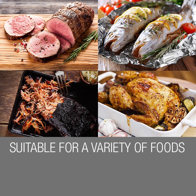 EuroGrille Portable Gas Pizza Oven – Stainless Steel LPG Benchtop Outdoor Pizza Oven