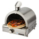 EuroGrille Portable Gas Pizza Oven – Stainless Steel LPG Benchtop Outdoor Pizza Oven