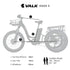 VALK Electric Fat Tyre Tricycle, 500W, Throttle, Hydraulic Disc Brakes, Alloy Frame, Suspension, Black