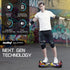 BULLET SX-2000 Hoverboard Scooter, 500W Brushless, Superior Self Balancing System, UL Certified, LED Lights, Hip Hop Design