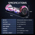 BULLET SX-2000 Hoverboard Scooter, 500W Brushless, Superior Self Balancing System, UL Certified, LED Lights, Pink Camo