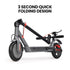ALPHA Urban 8 Electric Scooter, Suspension, 25km Range, 8.5-Inch Wheels, Brushless Motor, Motorised Commuter eScooter for Adults, Grey