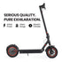ALPHA Urban 10 Electric Scooter, 35km/h, Suspension, 35km Range, 10-Inch Wheels, Brushless Motor, Free APP, Motorised Commuter eScooter for Adults, Black