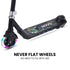 ROVO KIDS WhizKid Electric Scooter, Ages 5-11, Adjustable Height, Lithium Battery, Brushless Motor, Black