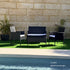 Ville 4-Seater PE Wicker Outdoor Lounge Sofa Set