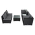 Modular Outdoor Lounge Set-9pcs Sofa, Armchairs and Coffee Table – product image 7