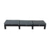 Black Rattan Sunbed with Adjustable Recline - Outdoorium