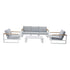 5 Seater Grandeur Lounge Suite – Charcoal Grey