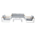 5 Seater Grandeur Lounge Suite – White