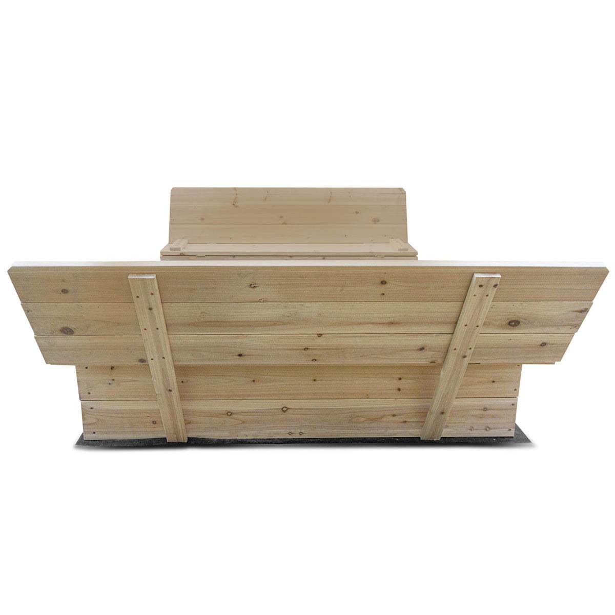 Lifespan Kids Strongbox XL Square Sandpit - Outdoorium