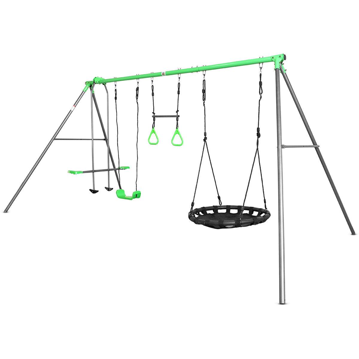 Lifespan Kids Lynx 4 Station Swing Set | Outdoorium
