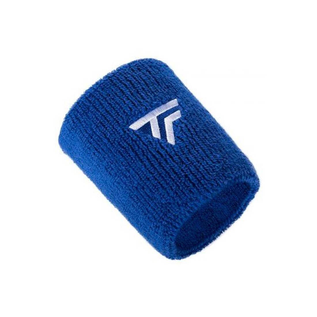 Tecnifibre Tennis XL Wristband Wrist Bands Sweatband Sport Squash Cotton - Royal - Outdoorium