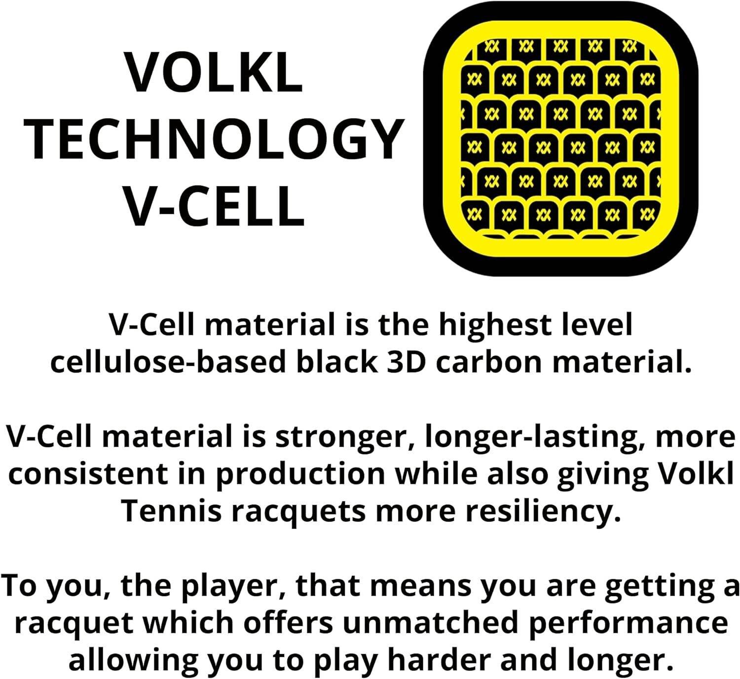 VOLKL V-CELL 10 (320g) Tennis Racquet - Unstrung - 4 1/4 - Outdoorium