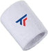 Tecnifibre Tennis XL Wristband Wrist Bands Sweatband Sport Squash Cotton - White - Outdoorium
