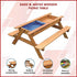 Sand & Water Wooden Picnic Table | Outdoorium
