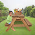 Sand & Water Wooden Picnic Table | Outdoorium