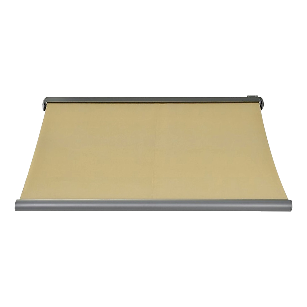 Motorised Retractable Awning – 4x3m Beige Full Cassette Design
