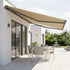 Motorised Retractable Awning – 5.0x3.0m Beige Full Cassette Design