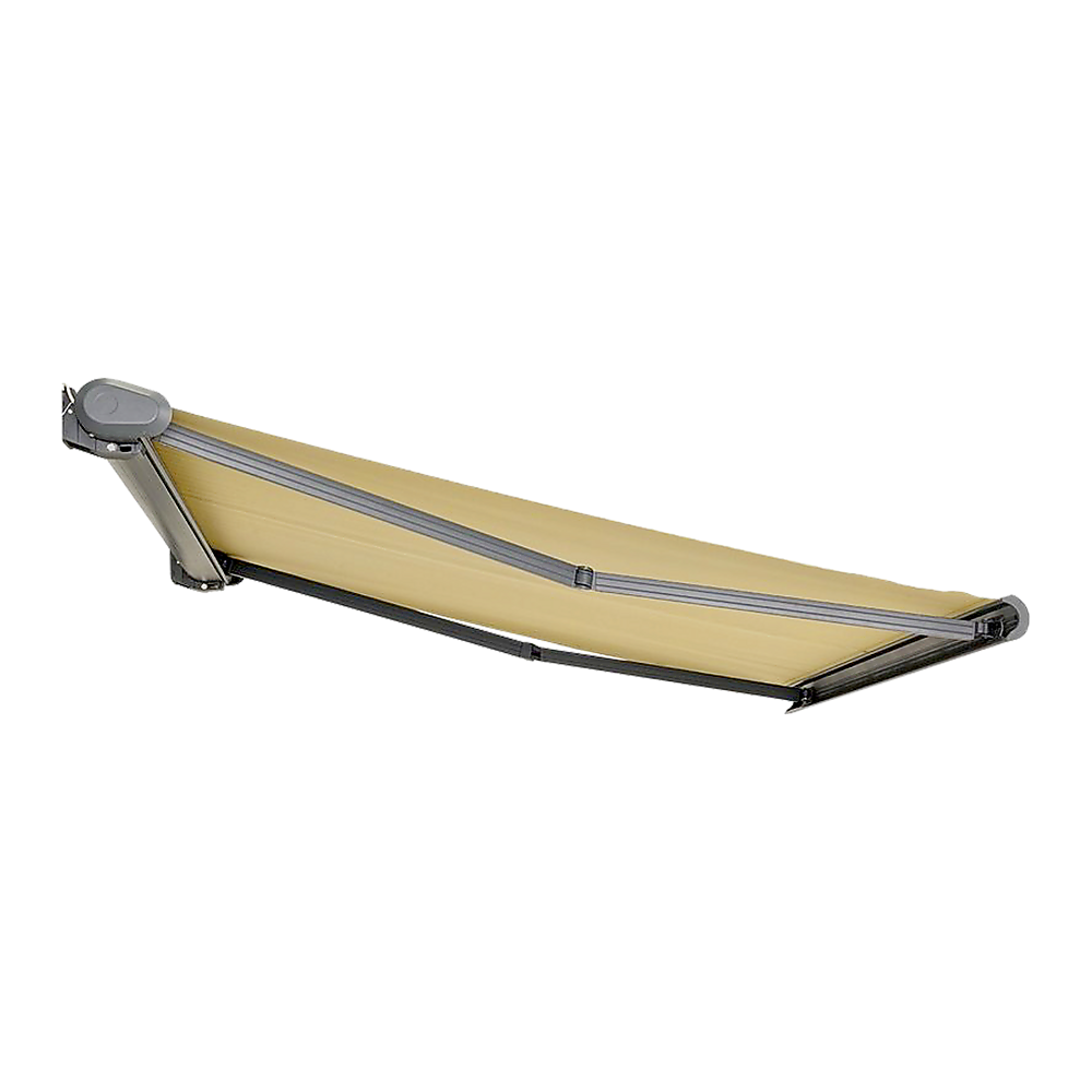 Motorised Retractable Awning – 5.0x3.0m Beige Full Cassette Design