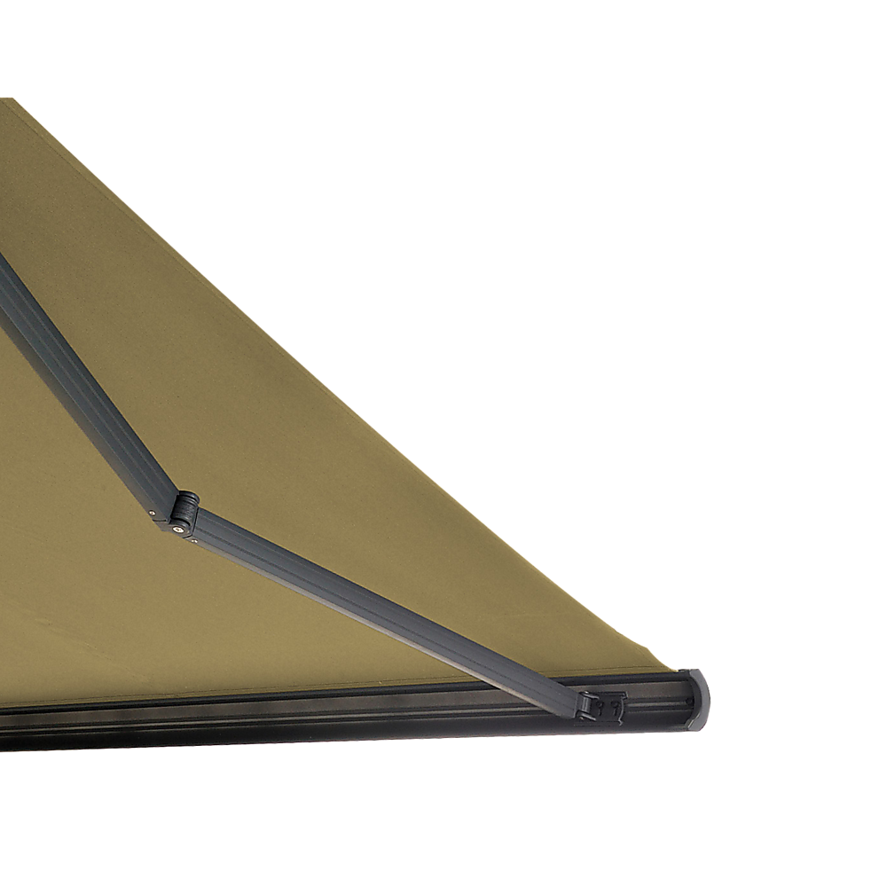 Motorised Retractable Awning – 5.0x3.0m Beige Full Cassette Design