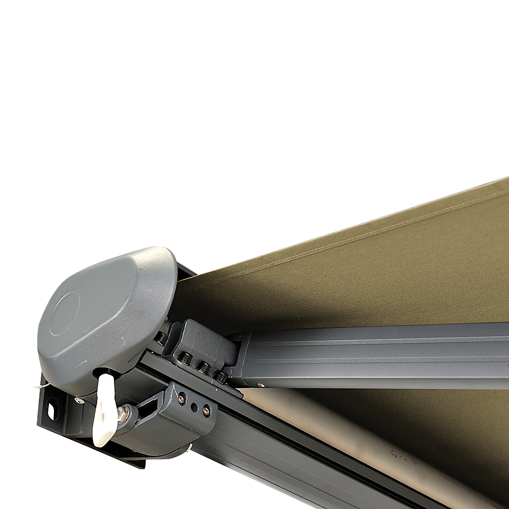 Motorised Retractable Awning – 5.0x3.0m Beige Full Cassette Design