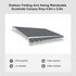 Outdoor Folding Arm Awning Retractable Sunshade Canopy Grey 4.0m x 2.5m
