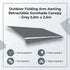 Outdoor Folding Arm Awning Retractable Sunshade Canopy Grey 5.0m x 2.5m – product image 3