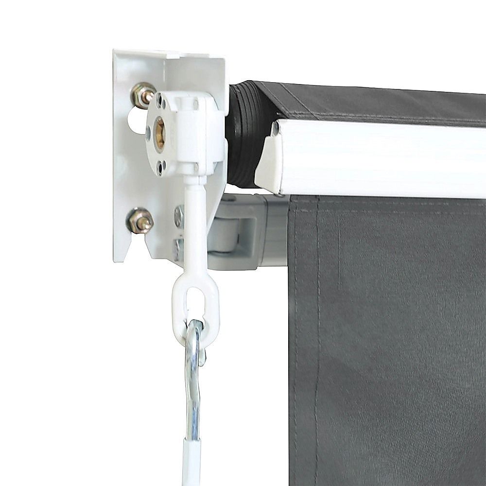 Outdoor Folding Arm Awning Retractable Sunshade Canopy Grey 5.0m x 2.5m – product image 4