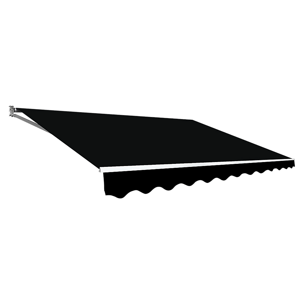 Folding Arm Awning – 5x3m Black Retractable Outdoor Shade – product image 5