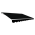 Folding Arm Awning – 5x3m Black Retractable Outdoor Shade – product image 5