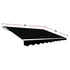 Folding Arm Awning – 5x3m Black Retractable Outdoor Shade – product image 9