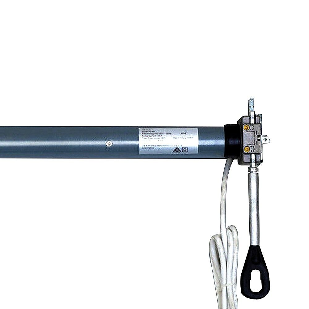 Motorised Outdoor Folding Arm Awning Retractable Sunshade Canopy Grey 4.0m x 3.0m