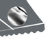 Motorised Outdoor Folding Arm Awning Retractable Sunshade Canopy Grey 4.0m x 3.0m