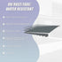 Motorised Outdoor Folding Arm Awning Retractable Sunshade Canopy Grey 4.0m x 3.0m