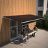 Motorised Retractable Awning – 4x3m Black Outdoor Shade – product image 3