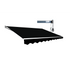 Motorised Retractable Awning – 4x3m Black Outdoor Shade – product image 6