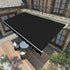 Motorised Retractable Awning – 5x2.5m Black Outdoor Shade – product image 2