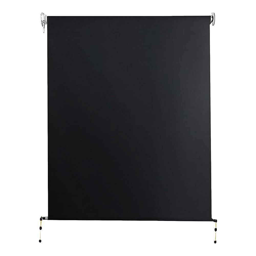 Straight Drop Awning – 2.1x2.5m Black Retractable Patio Screen – product image 7