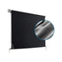 Straight Drop Awning – 2.1x2.5m Black Retractable Patio Screen – product image 9