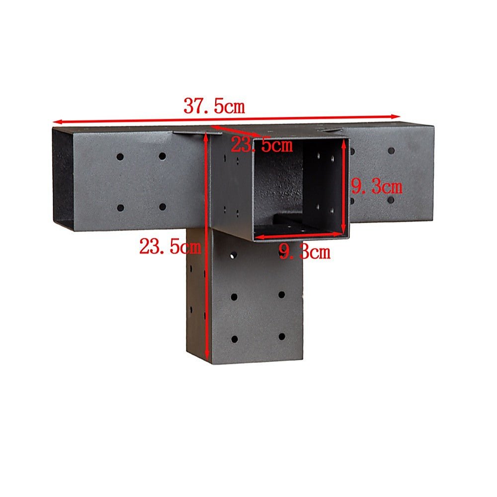 Roof Pergola Gazebo Shed Matte Black Steel Brackets DIY Kits | | | | Home & Garden > Shading | DSZ | Outdoorium | DSZ | Extra Shipping | Gazebo | 15