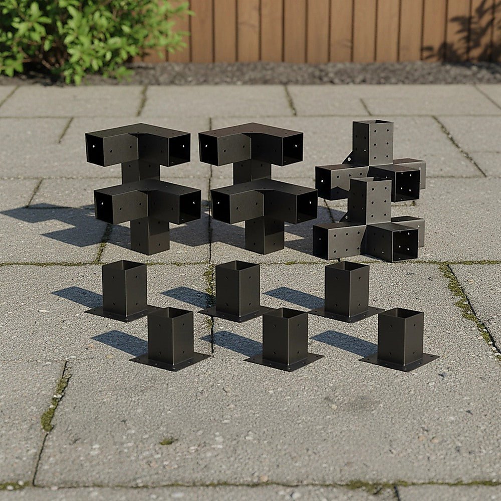 Roof Pergola Gazebo Shed Matte Black Steel Brackets DIY Kits | | | | Home & Garden > Shading | DSZ | Outdoorium | DSZ | Extra Shipping | Gazebo | 10