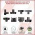 Roof Pergola Gazebo Shed Matte Black Steel Brackets DIY Kits