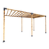 Roof Pergola Gazebo Shed Matte Black Steel Brackets DIY Kits