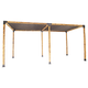 Roof Pergola Gazebo Shed Matte Black Steel Brackets and Black Screen DIY Kits