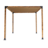 Roof Pergola Gazebo Shed Matte Black Steel Brackets and Coffee Screen DIY Kits