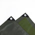 2m x 3m Army Tarp Heavy Duty 400GSM Tarpaulin Canvas Cover Waterproof Sun Blocked - Outdoorium