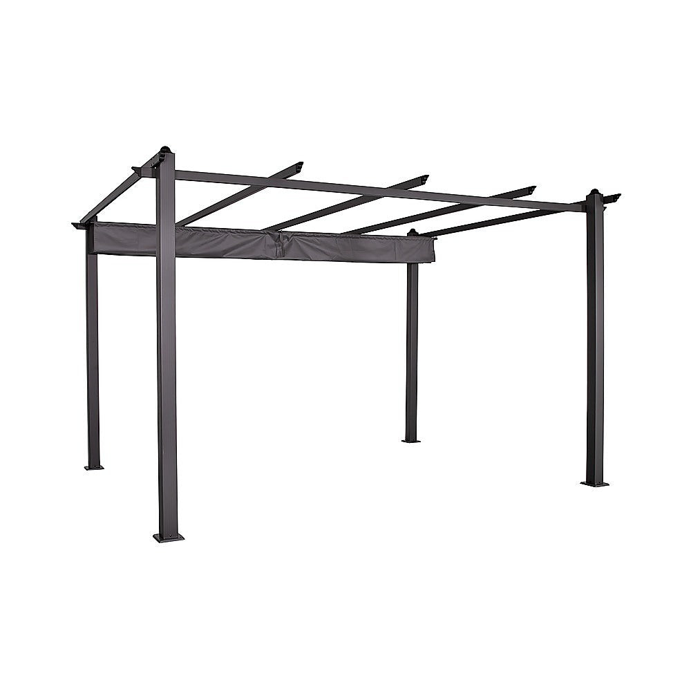 3x4M Aluminium Pergola Marquee with Retractable Roof – Garden Canopy