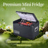 ASMOKE Essential Portable Wood Pellet Grill & Smart Smoker with 47L Premium Mini Fridge Bundle