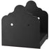 6x6 Post Base 2 Pcs, Inner Size 5.9x5.55 inch / 150x141 mm Post Brackets, Heavy Duty Carbon Steel Decking Posts, Wood Posts Brackets for Pavilion Deck Railing Support Deck Base Plate, Black